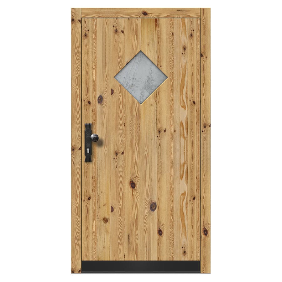 Entry door - H415 spruce 3A - DOORS, d.o.o. - wooden / swing / vintage