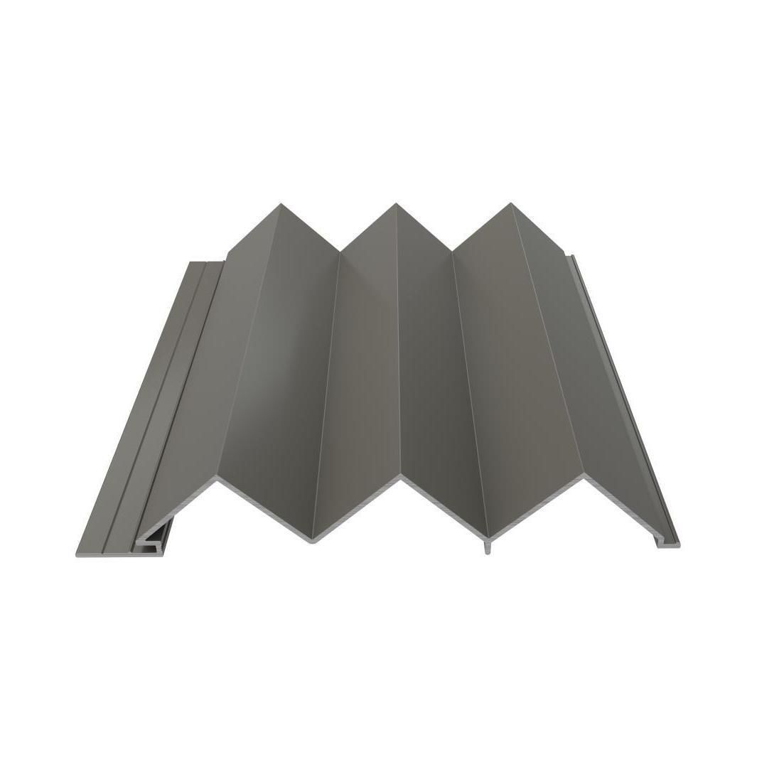 Ribbed metal sheet - MONTE PERDIDO - Alu-Stock SA - aluminum / 3D ...