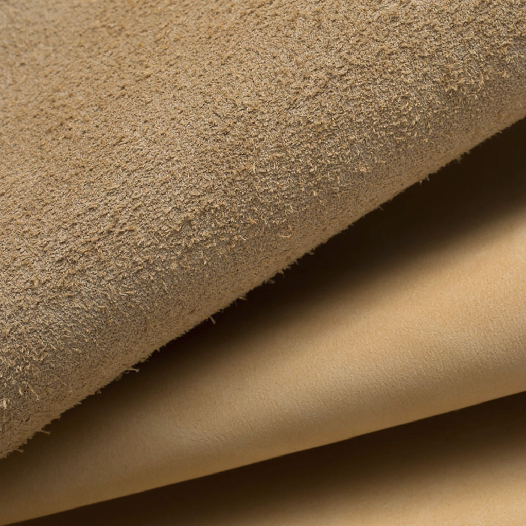 Natural upholstery leather UTAH C&C MILANO plain