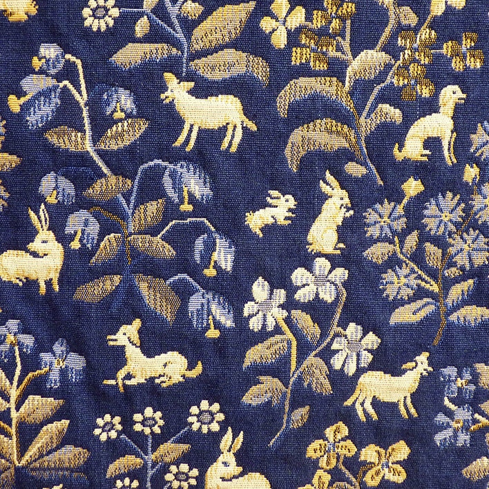 Upholstery fabric - PERCEVAL - EDMOND PETIT - nature pattern / animal ...