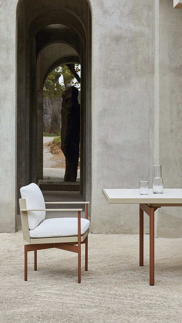 Contemporary dining chair - ONDE - GANDIA BLASCO - outdoor / water