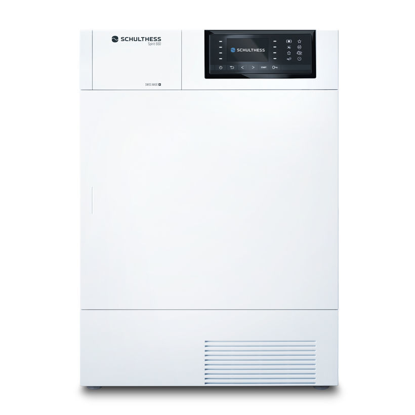 Condenser dryer SPIRIT 660 SCHULTHESS with heat pump / freestanding