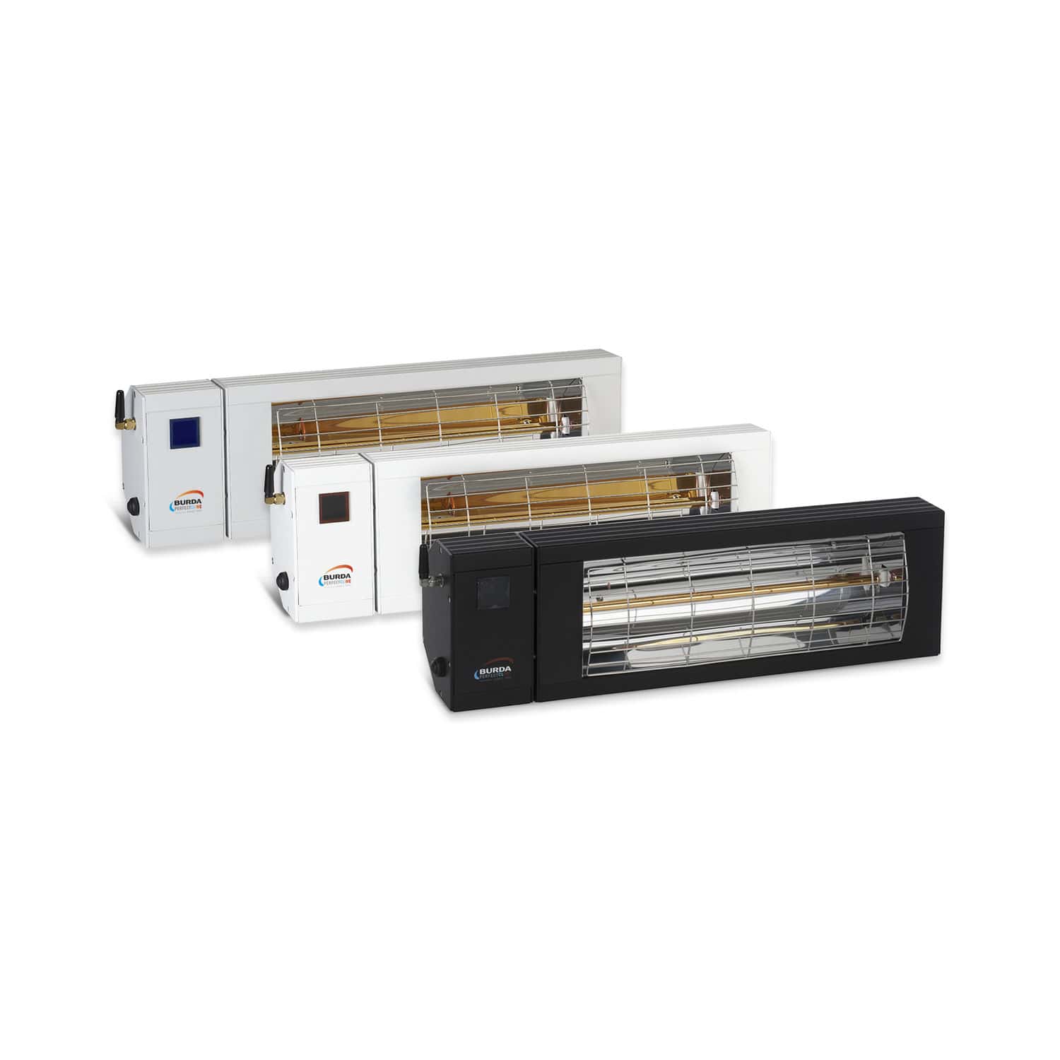 Wall-mounted infrared heater - SMART BLUETOOTH IP24 - Burda Worldwide  Technologies GmbH - ceiling / electric / commercial