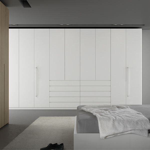 Contemporary wardrobe - CUSAN BLANCO - MUEBLES DOCA - lacquered wood ...