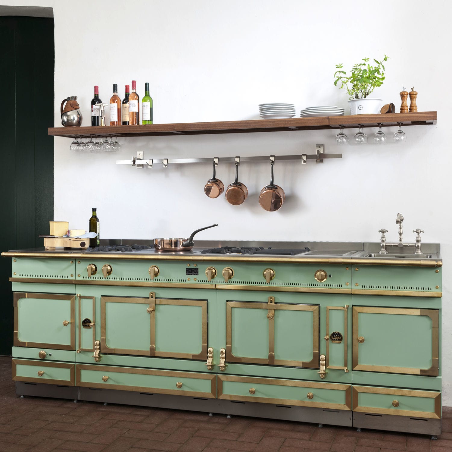 Gas range cooker - LE CHÂTEAU 165 - LA CORNUE - electric / dual-fuel ...