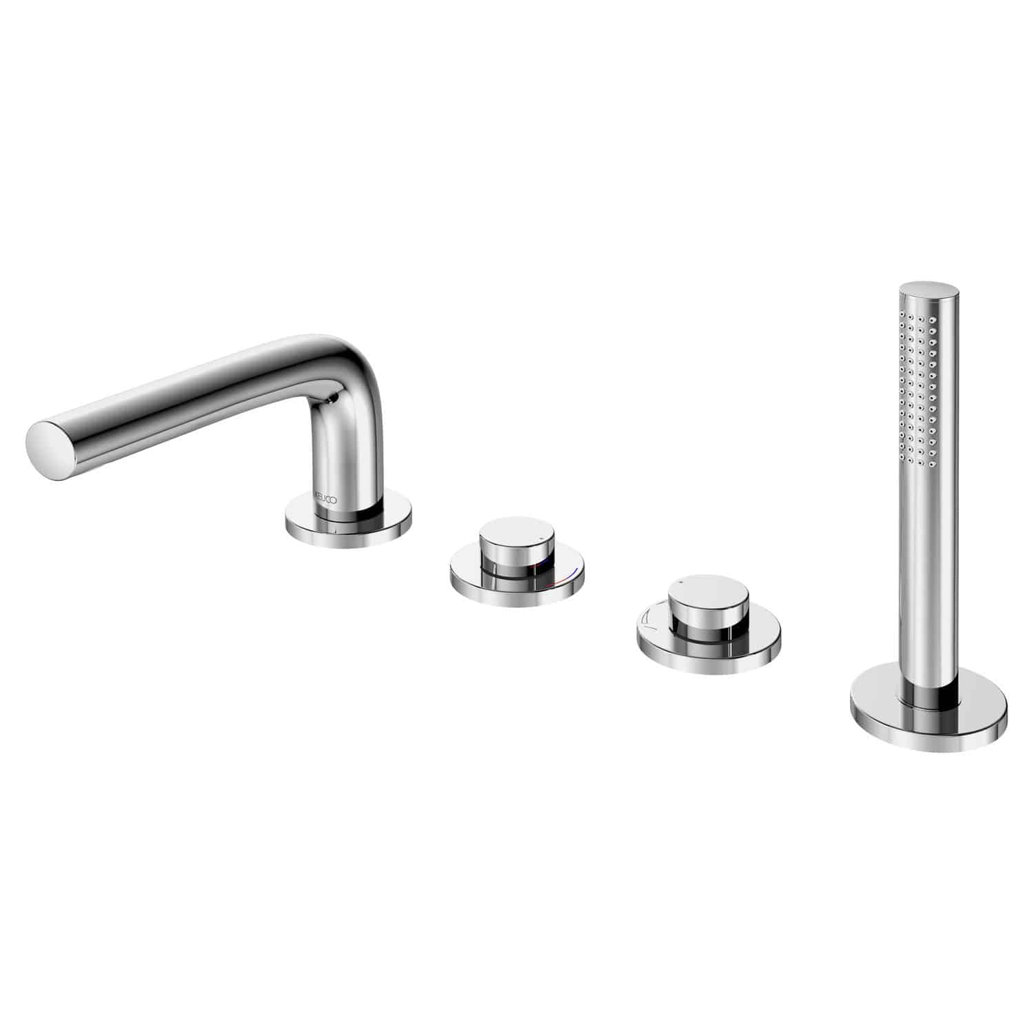 Doublehandle bathtub mixer tap 51530 KEUCO deck mounted