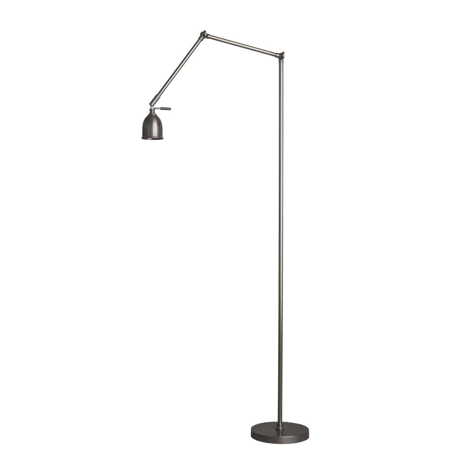 Floor Standing Lamp Traditional Brass Reading Ld71