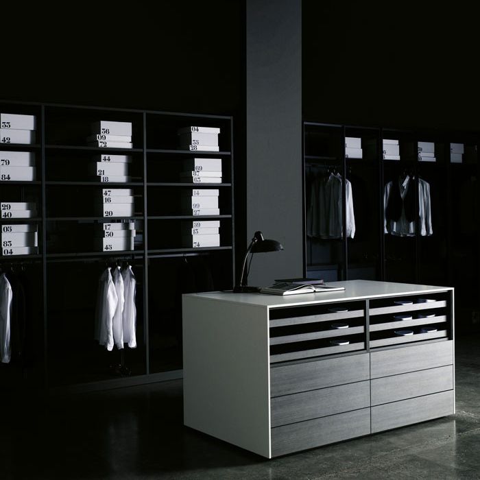 Contemporary Chest Of Drawers Lacquered Wood Melamine By
