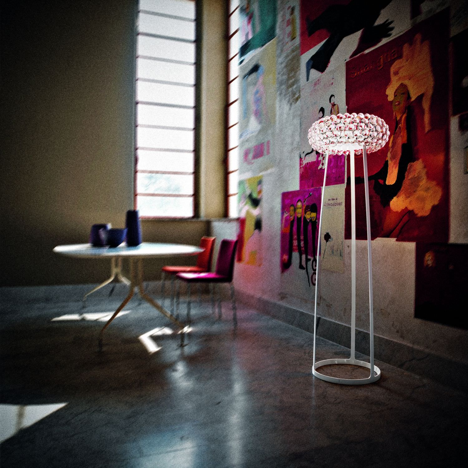 sparkling floor lamp