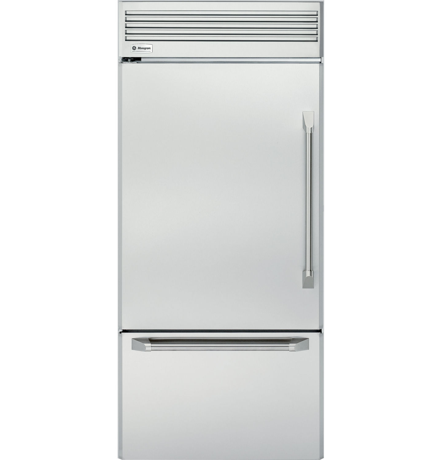 Upright refrigeratorfreezer ZICP360NXLH Monogram home / builtin
