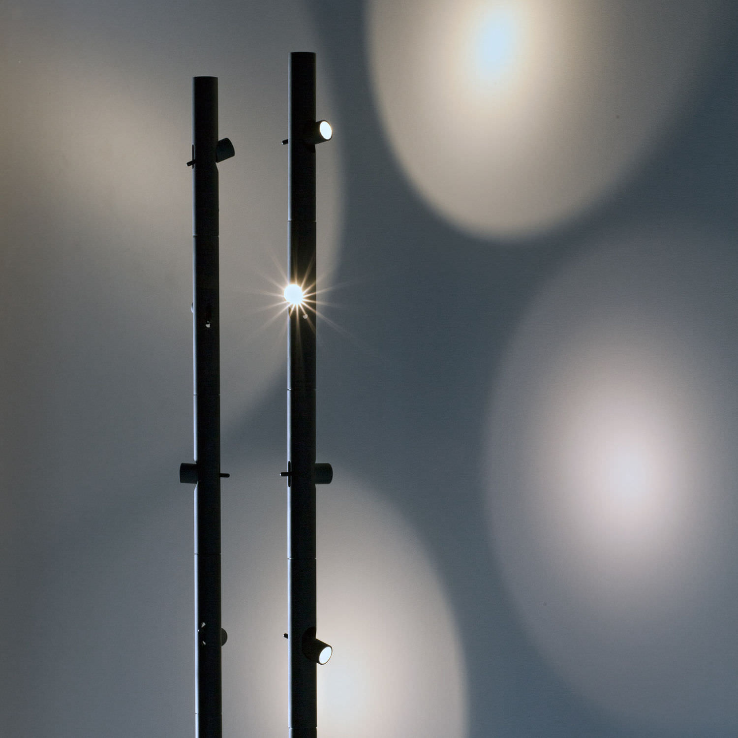 Floor-standing Lamp - ColibrÌ - Martinelli Luce Spa - Aluminum 