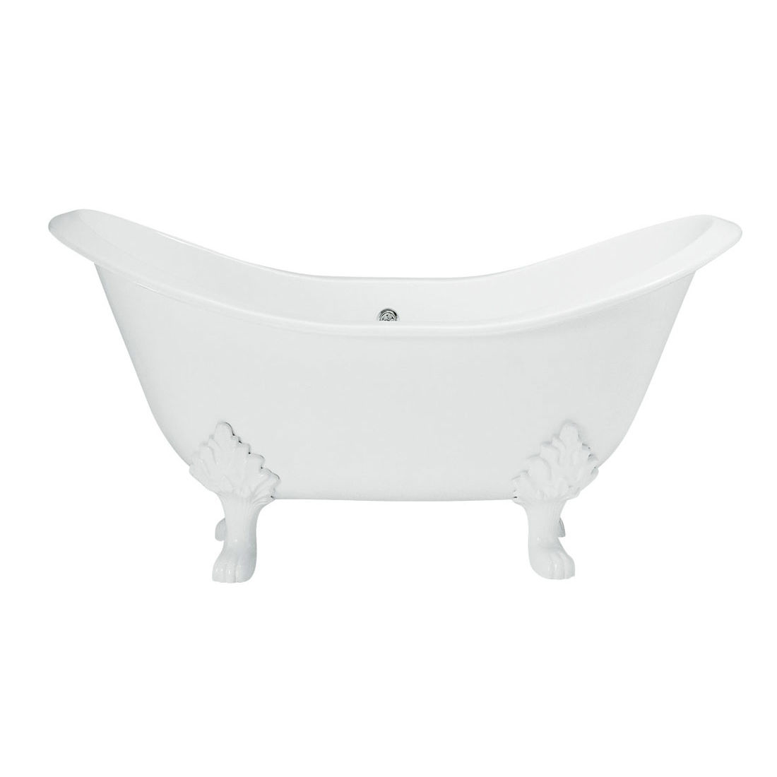 Bathtub With Legs Oval Cast Iron Tulip Gentry Home