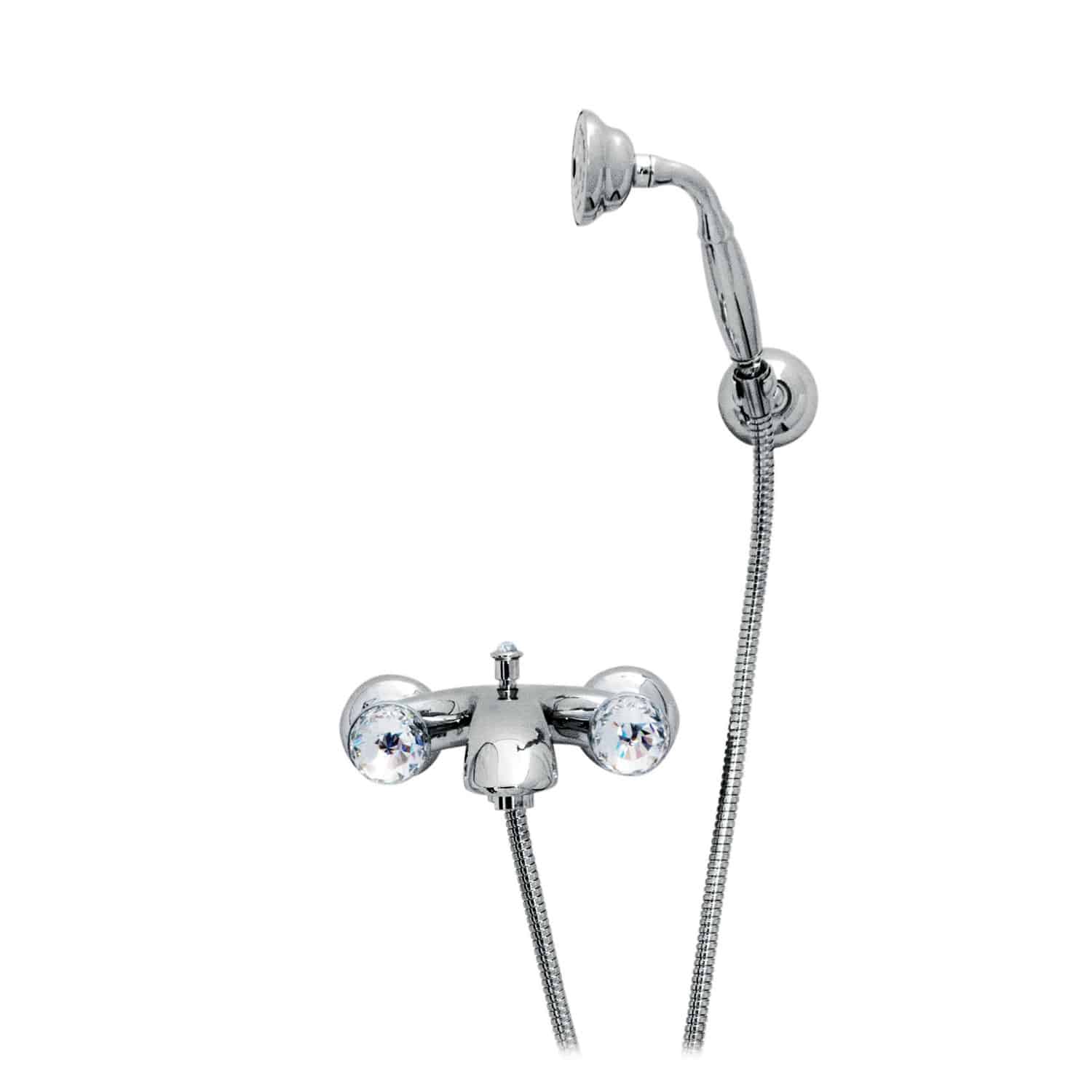 Doublehandle shower mixer tap 11009C/11010 SERIES GENTRY HOME for bathtubs / wall