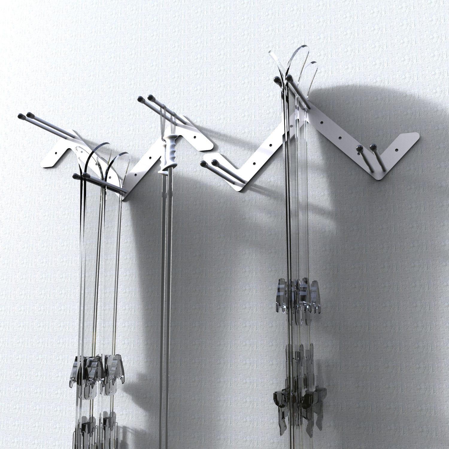 Wall Mount Ski Rack Alps 6 Insilvis
