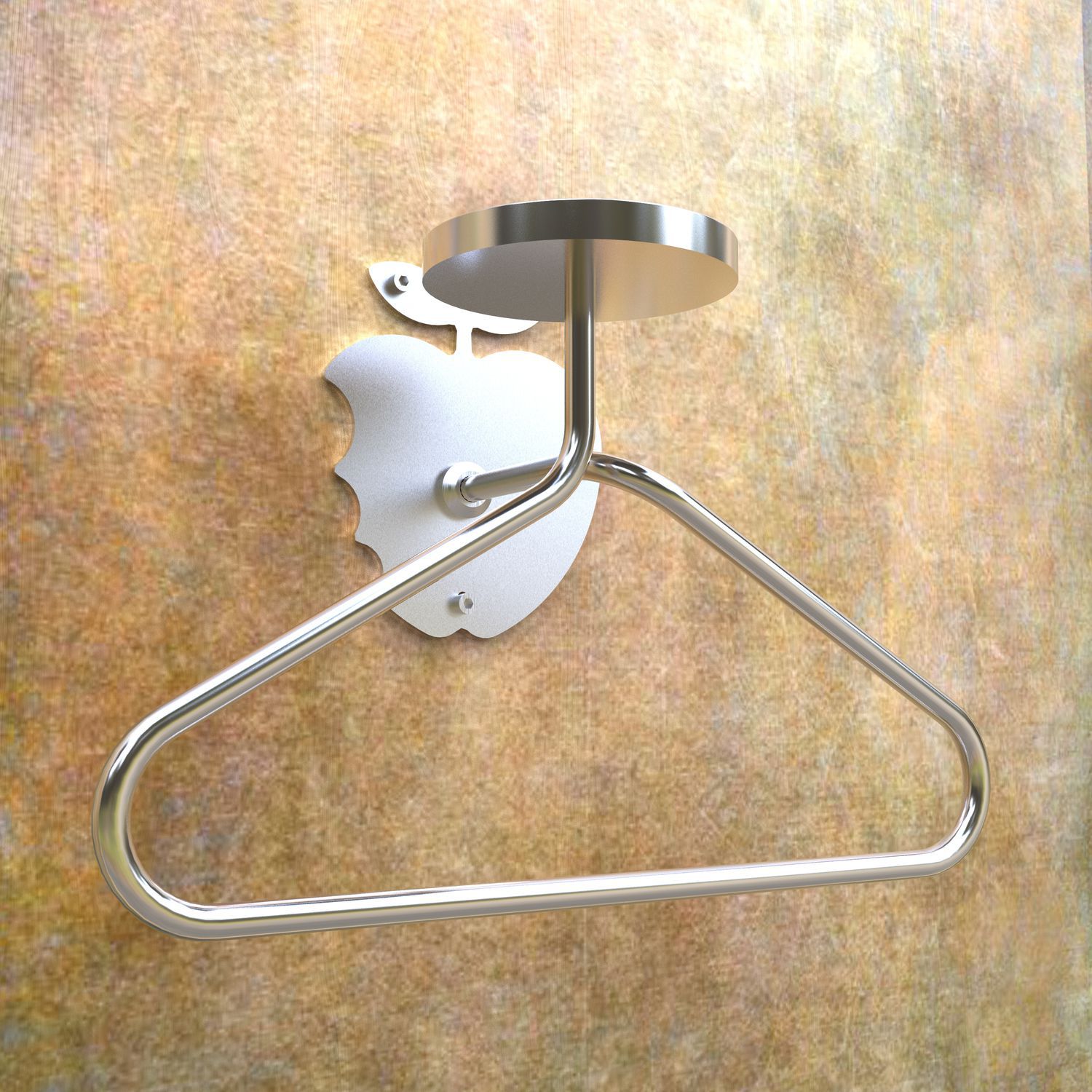 Wallmounted valet stand PARADISE LOST 1 BOWL INSILVIS