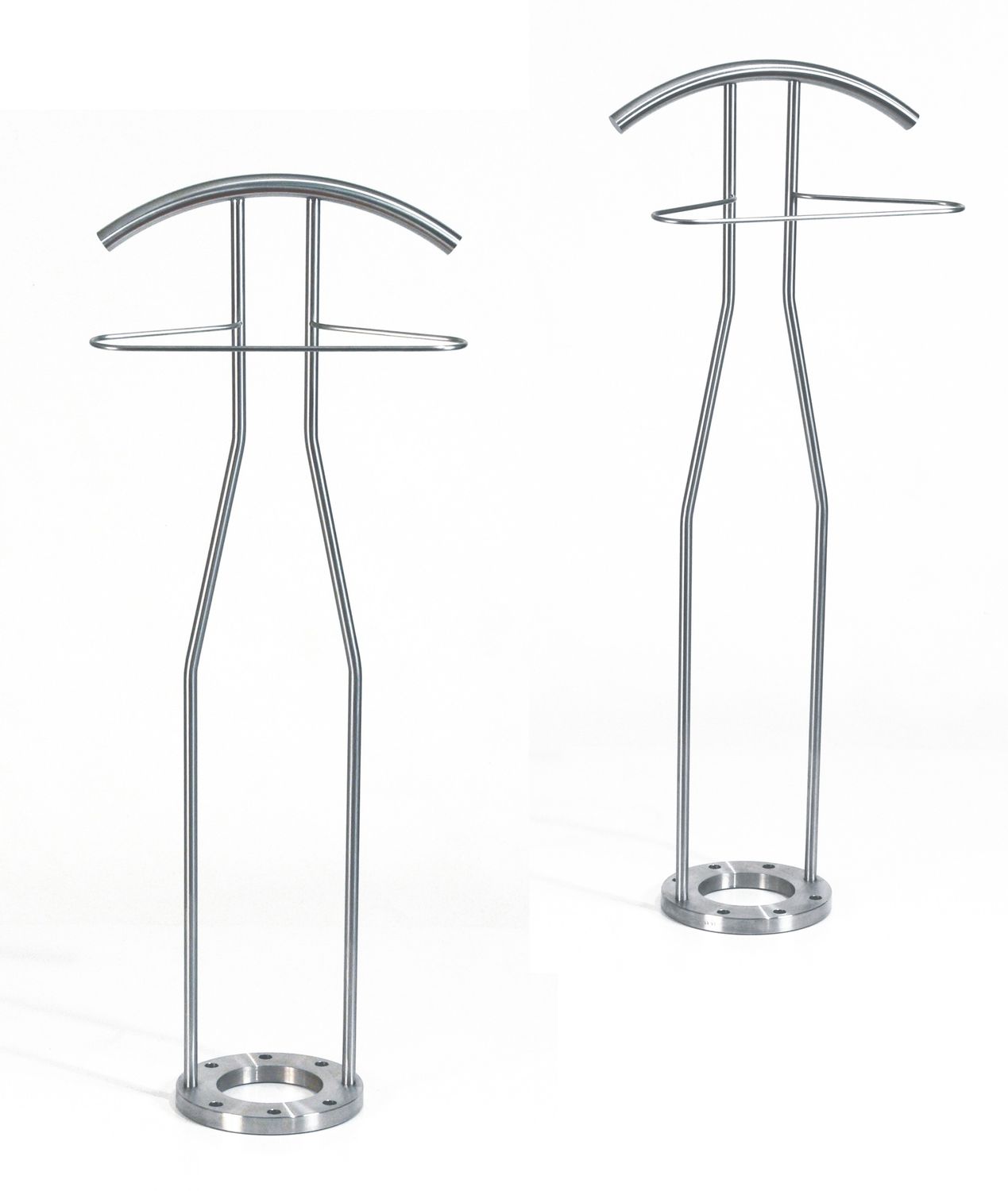Floormounted valet stand LATIN LOVER INSILVIS contemporary / metal