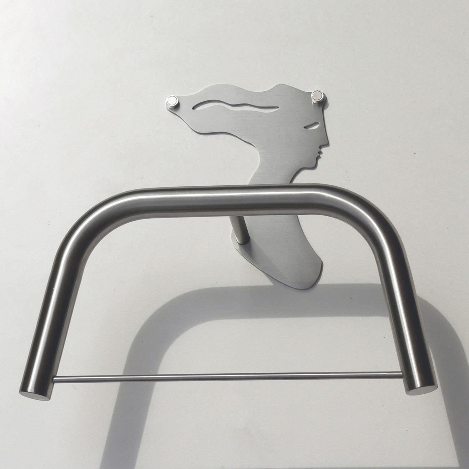 Wallmounted valet stand ANGELICA INSILVIS contemporary / metal