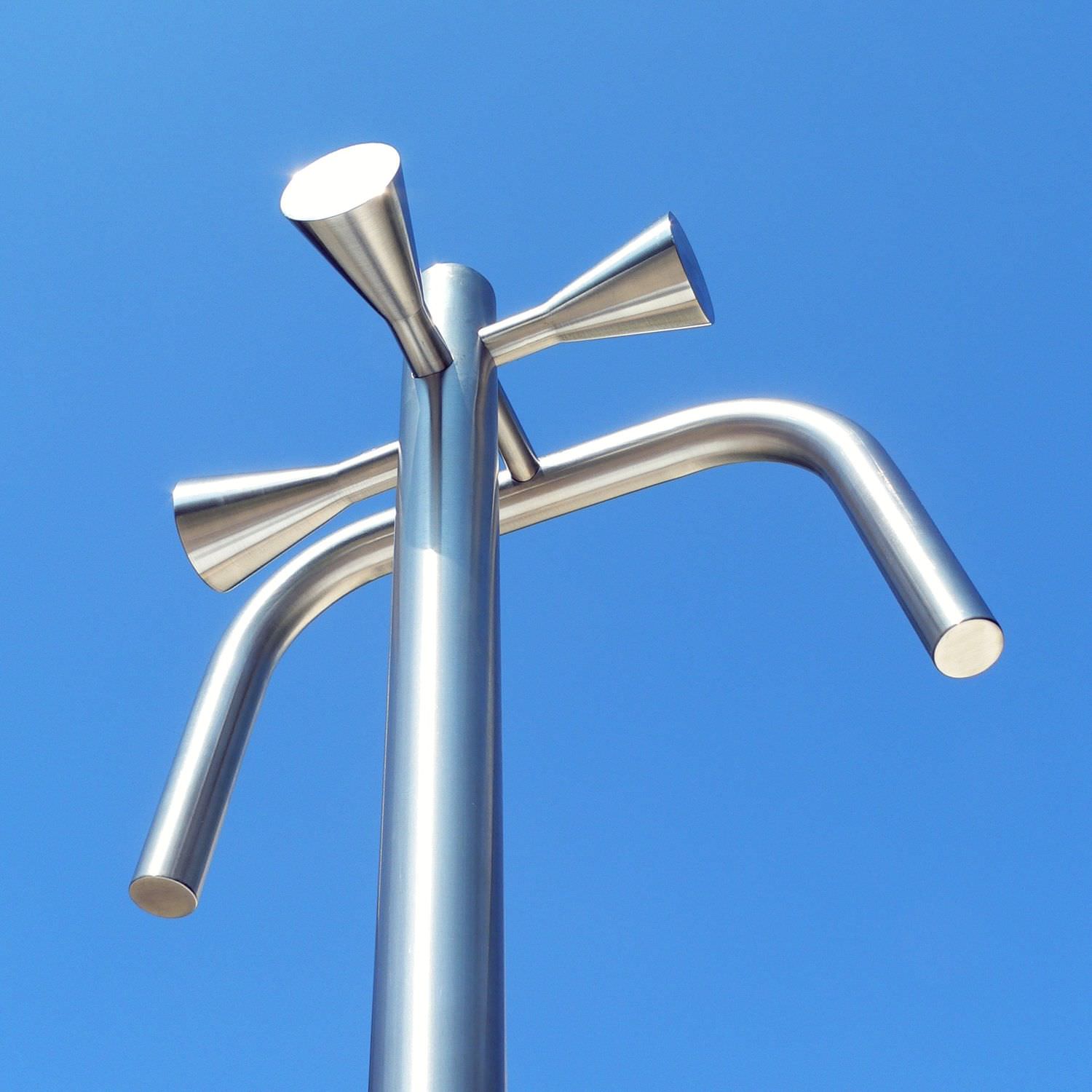 Stainless Steel Standing Coat Rack Tradingbasis