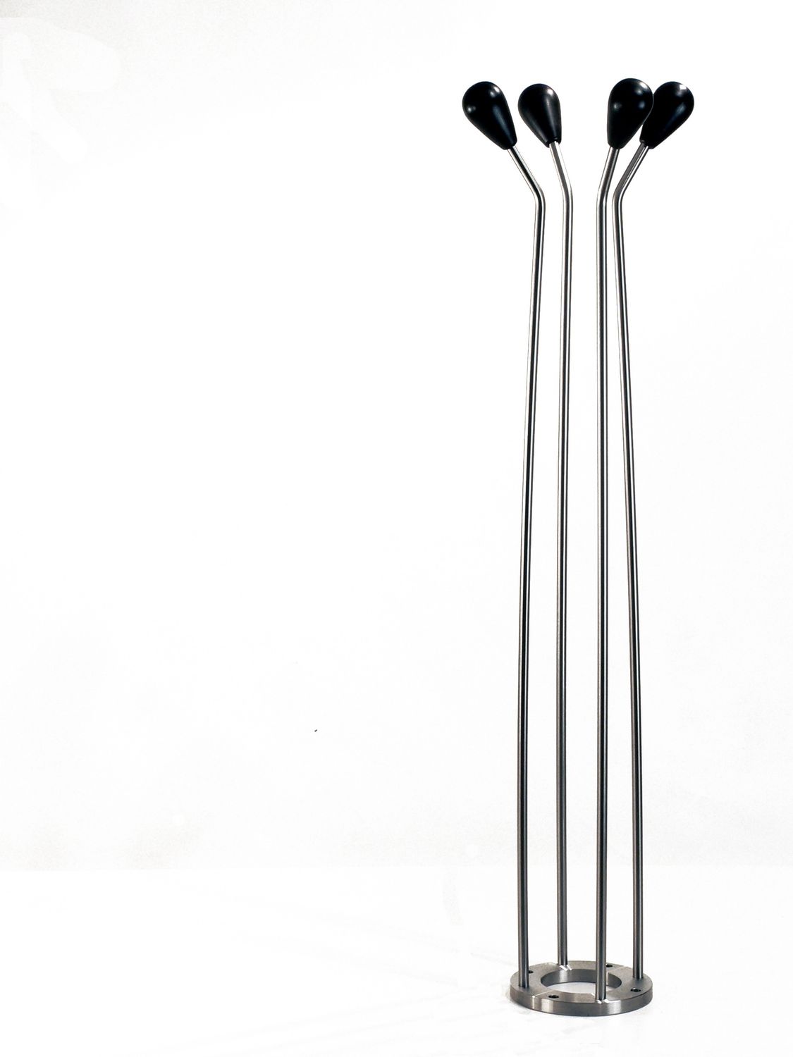 Floor coat rack STEELFLOWER INSILVIS contemporary / stainless steel