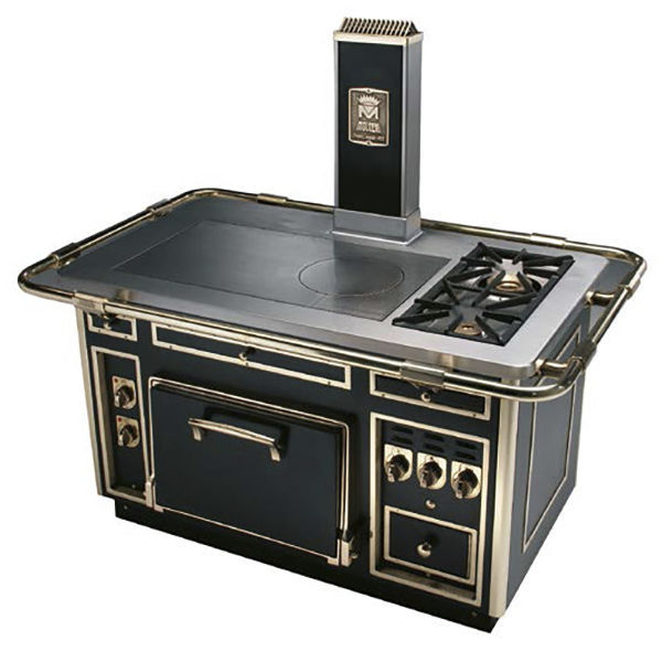 Gas range cooker 1923 G135 MOLTENI electric / 1 oven / 2 burner