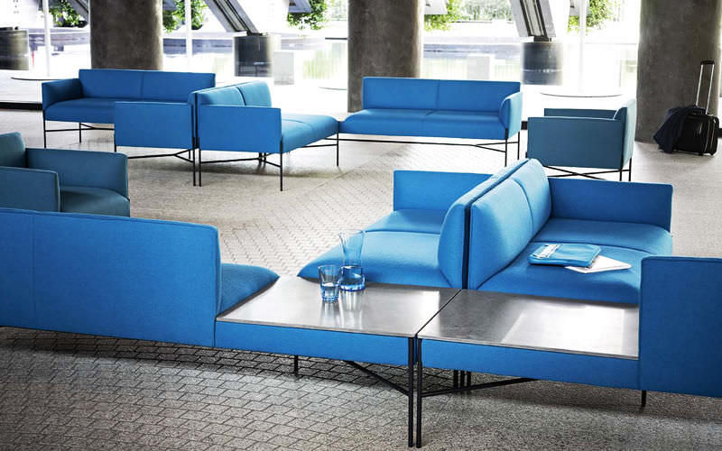 Modular sofa - CHILL-OUT - Tacchini - corner / contemporary / fabric