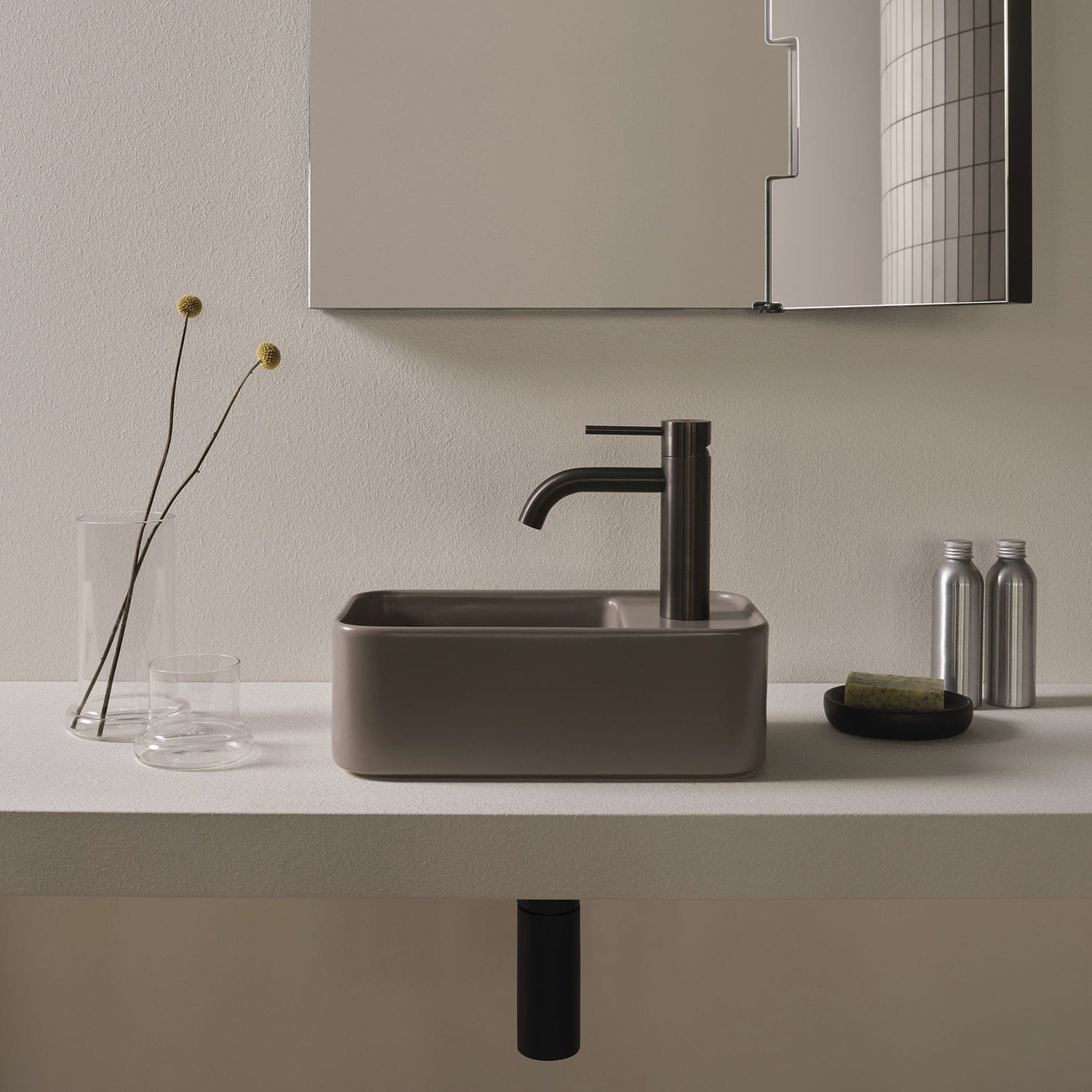 Countertop Washbasin - Les Petites - Arenaria - Ceramica Cielo 