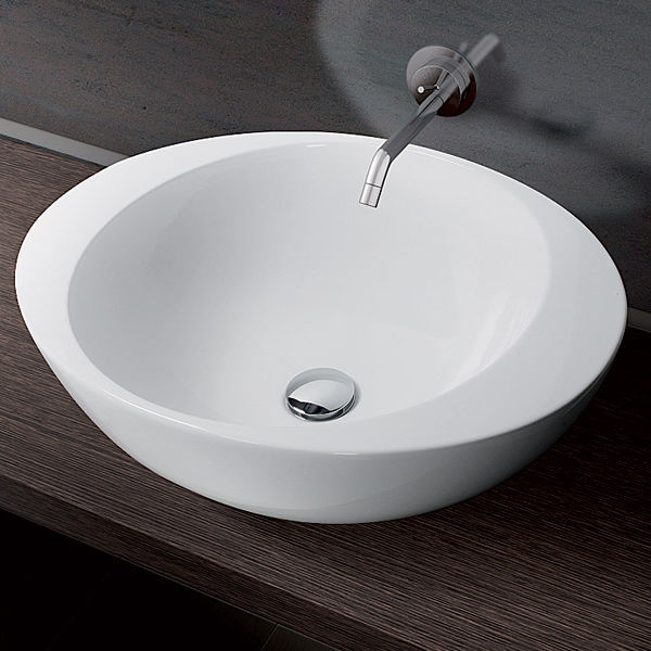 Countertop Washbasin - Accent - A. E T. Italia - Ceramic   Without Hole 