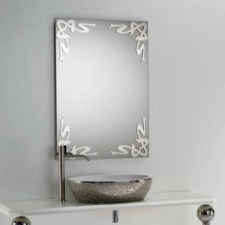 Wall Mounted Bathroom Mirror Deco A E T Italia Illuminated Wall Mounted Bathroom Mirror Deco A