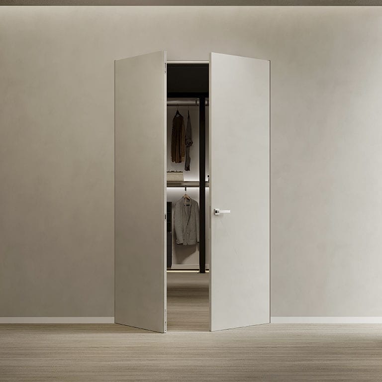 Interior Door - Absolute Swing: Double Door - Ermetika - Wooden   Swing 