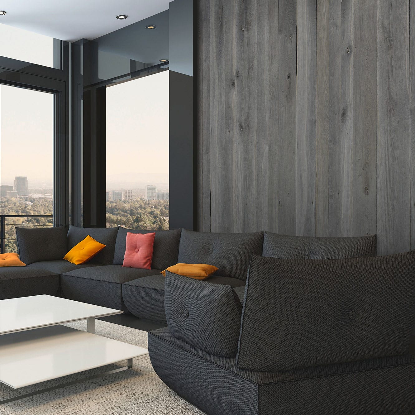 Construction solid wood panel BALTIMORE Decospan for interior