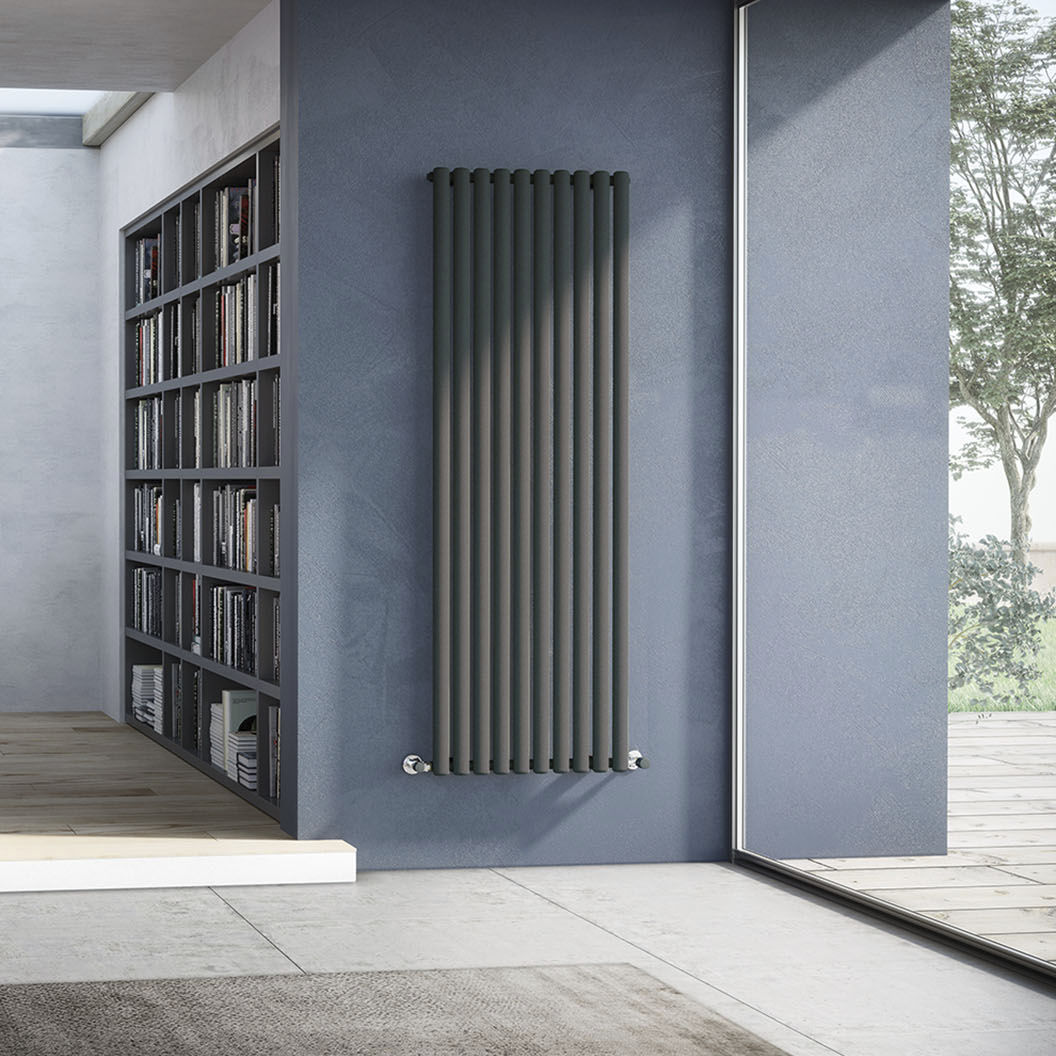 Hot water radiator - ELLIPSIS_V - IRSAP - 0...500 w / contemporary ...