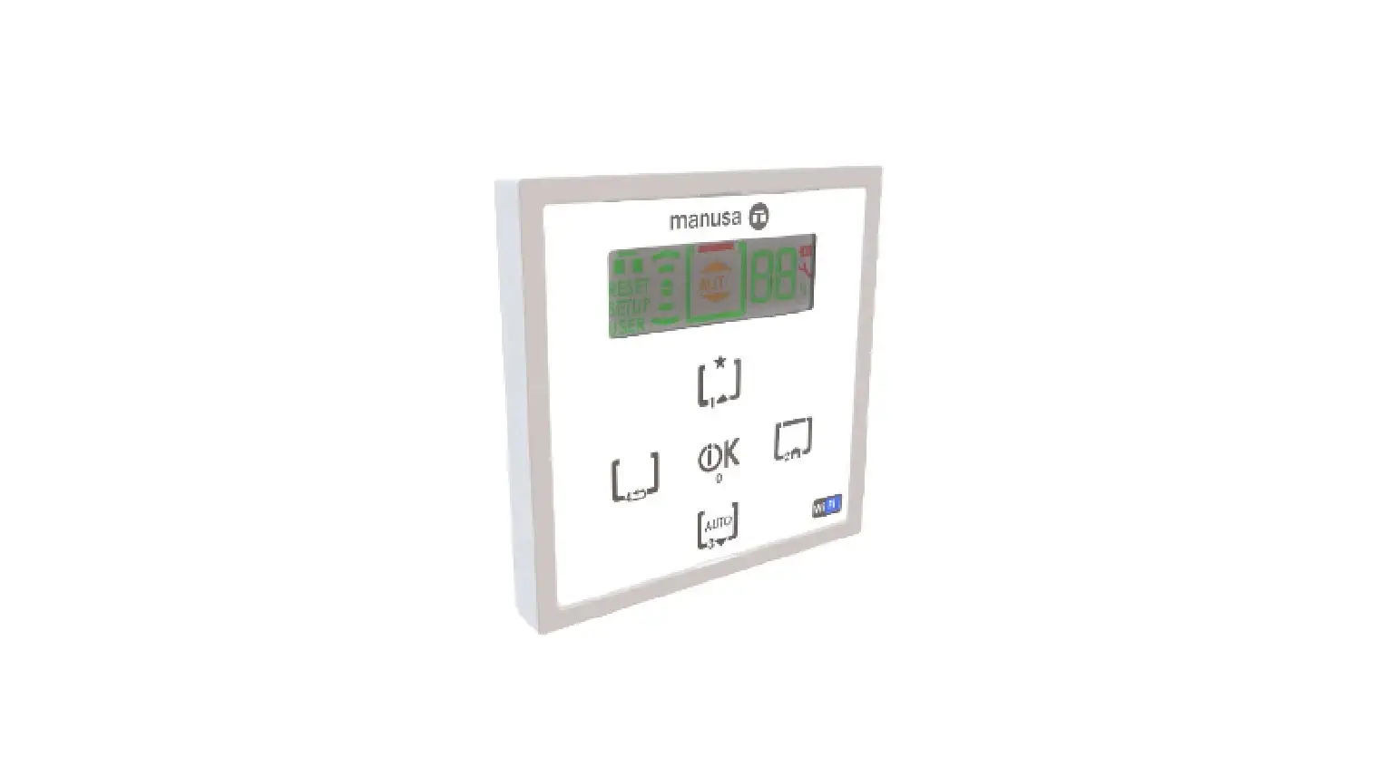 Access control control panel - OPTIMA+ - Manusa - for continuous  surveillance / wall-mounted / with touchscreen