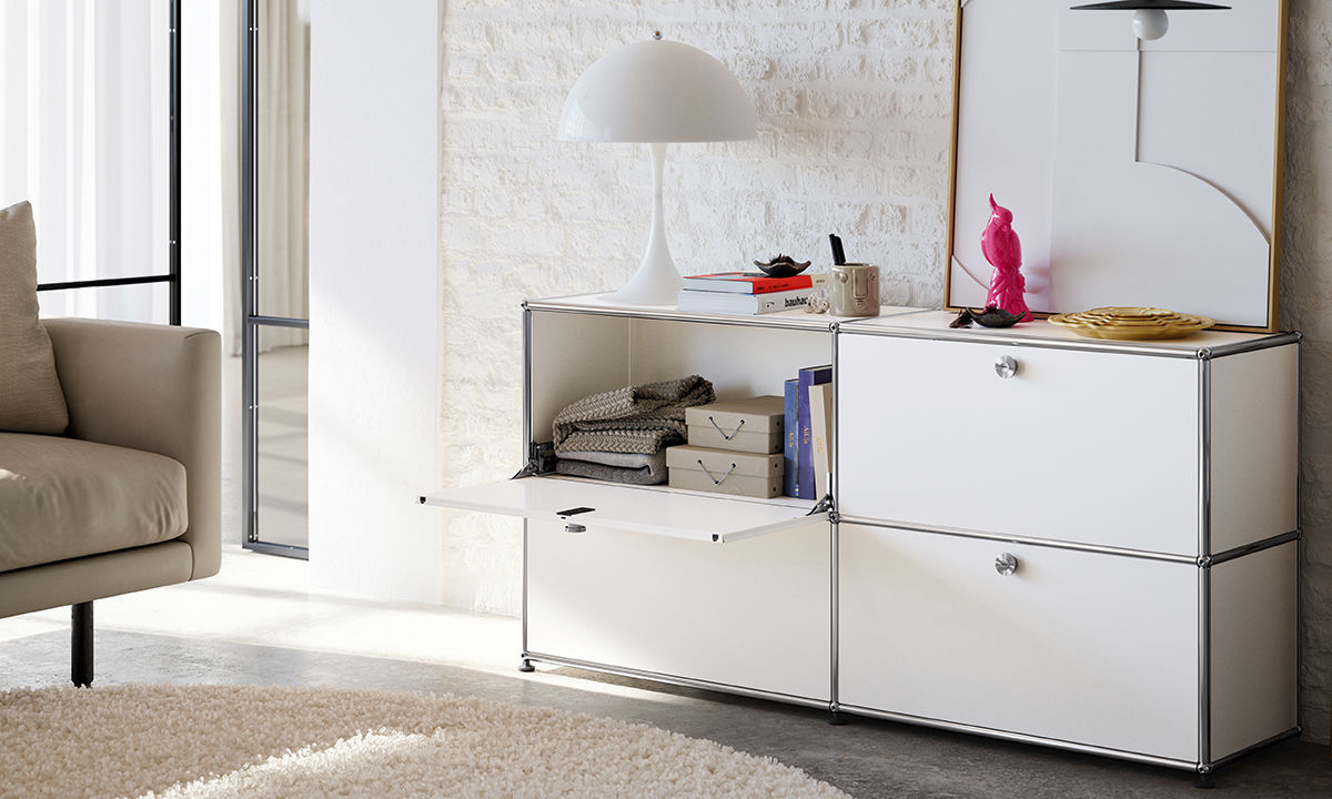 Contemporary sideboard - USM Haller - USM Modular Furniture