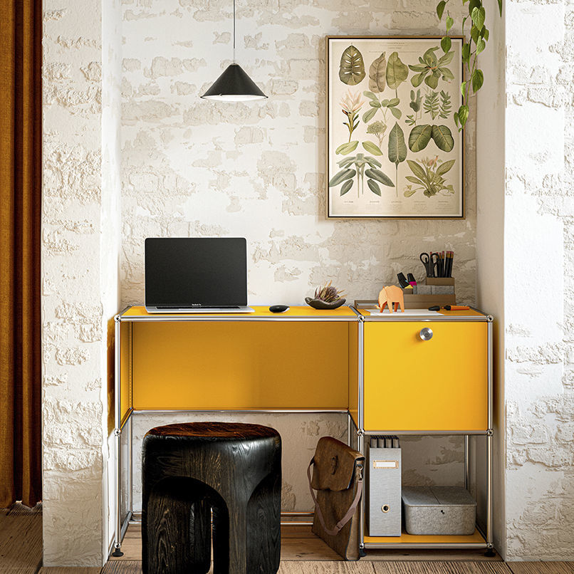 Free-standing desk - USM Haller - USM Modular Furniture
