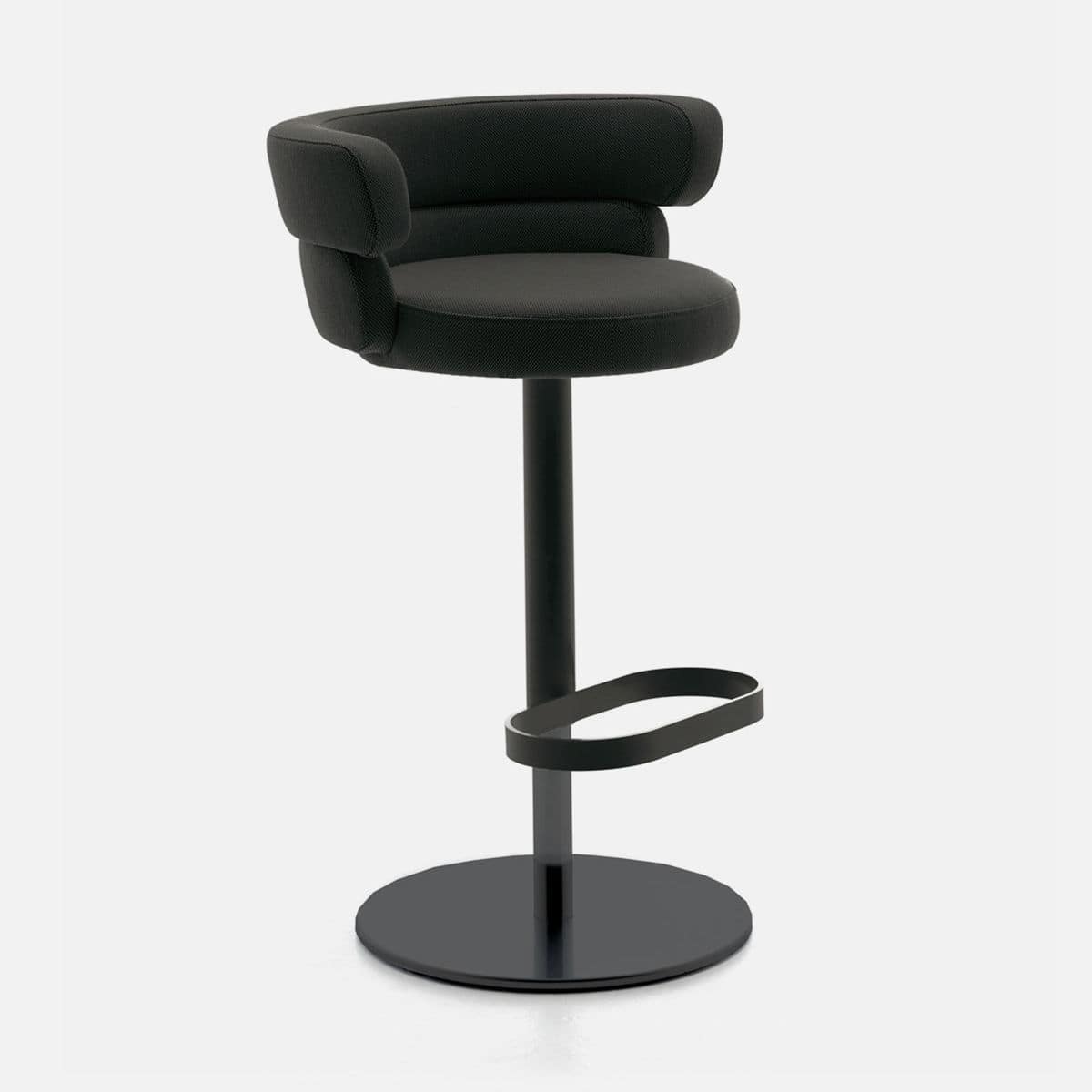 Contemporary bar chair Dam STADJ arrmet leather / fabric