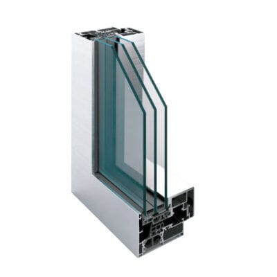Aluminum window profile - CX 700 AST - Nusco - thermal break / wind ...