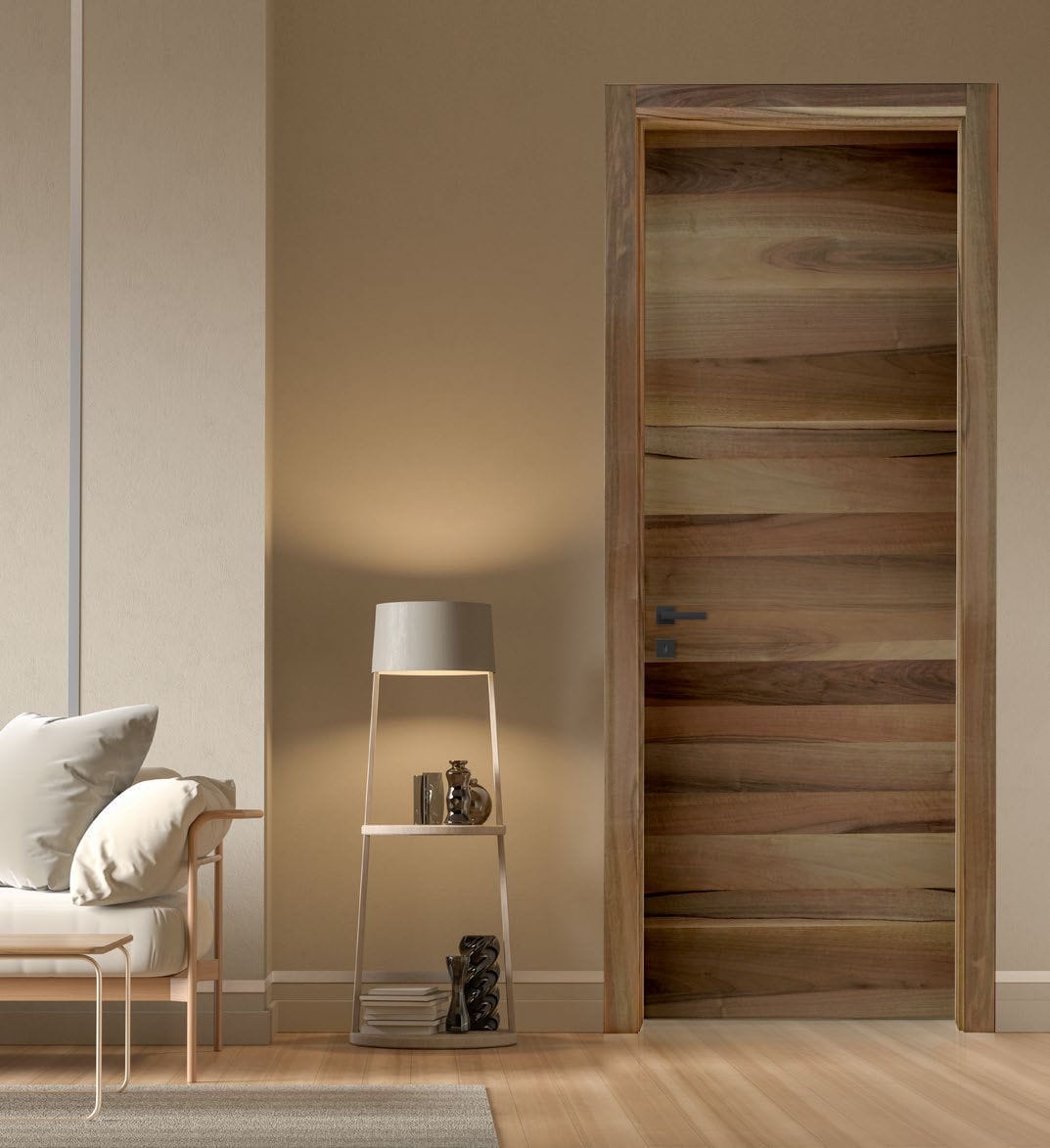 Interior door - NAPA - AGOPROFIL S.p.A - wooden / swing / contemporary