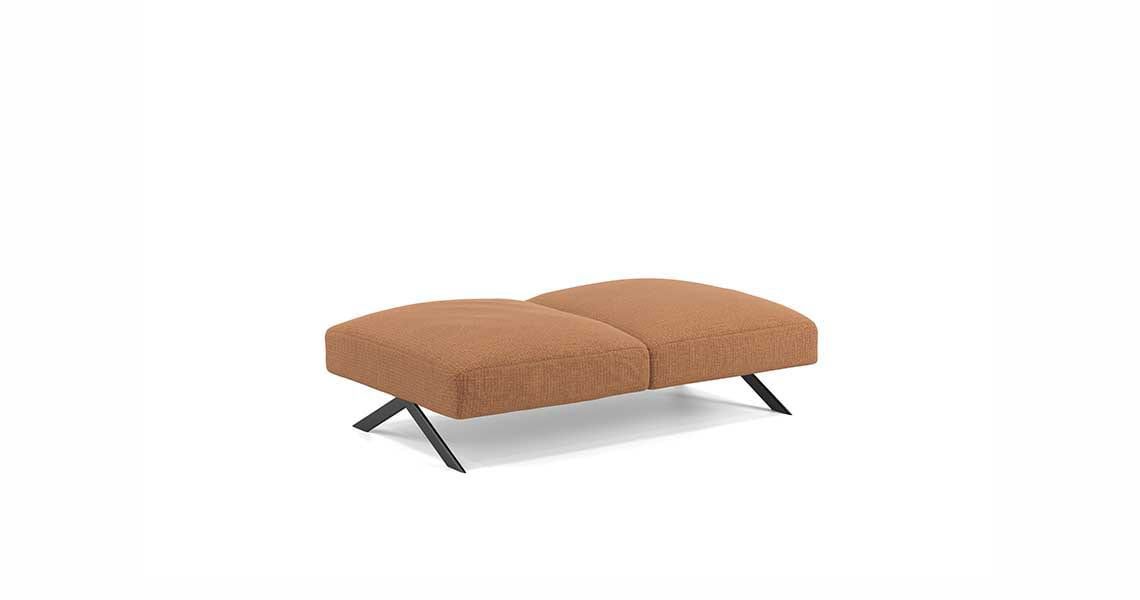 VICCARBE ヴィッカルベ　パフ　オットマン Modular upholstered bench - SISTEMA - Viccarbe - contemporary