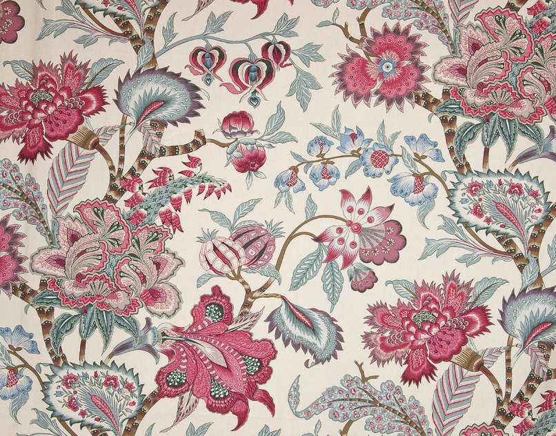 floral upholstery fabric