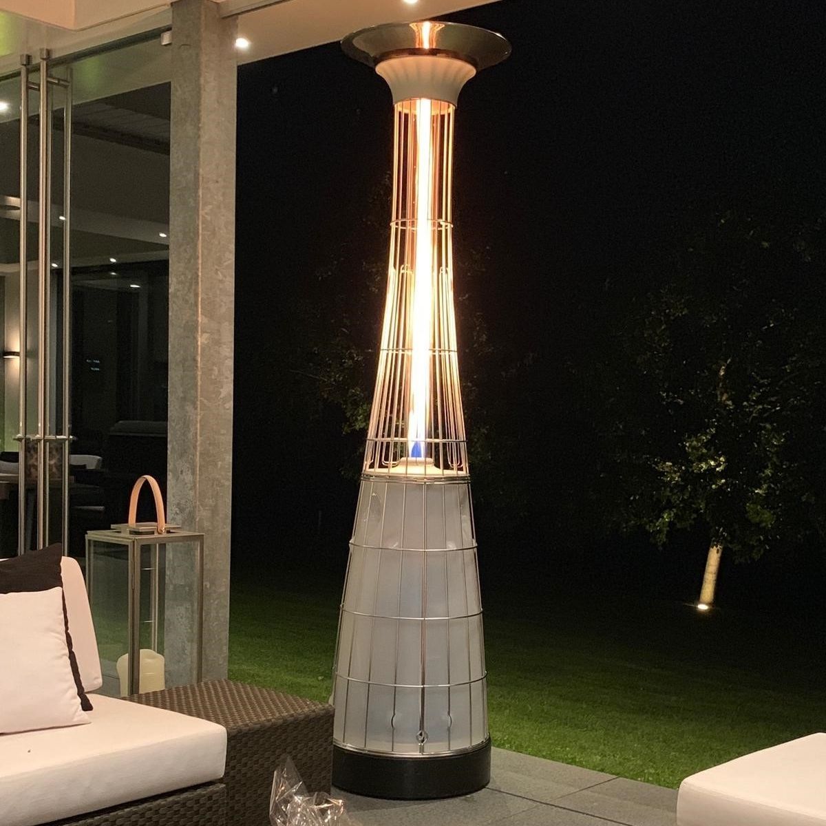 Floor patio heater LightFire ALPINA Grills gas / commercial