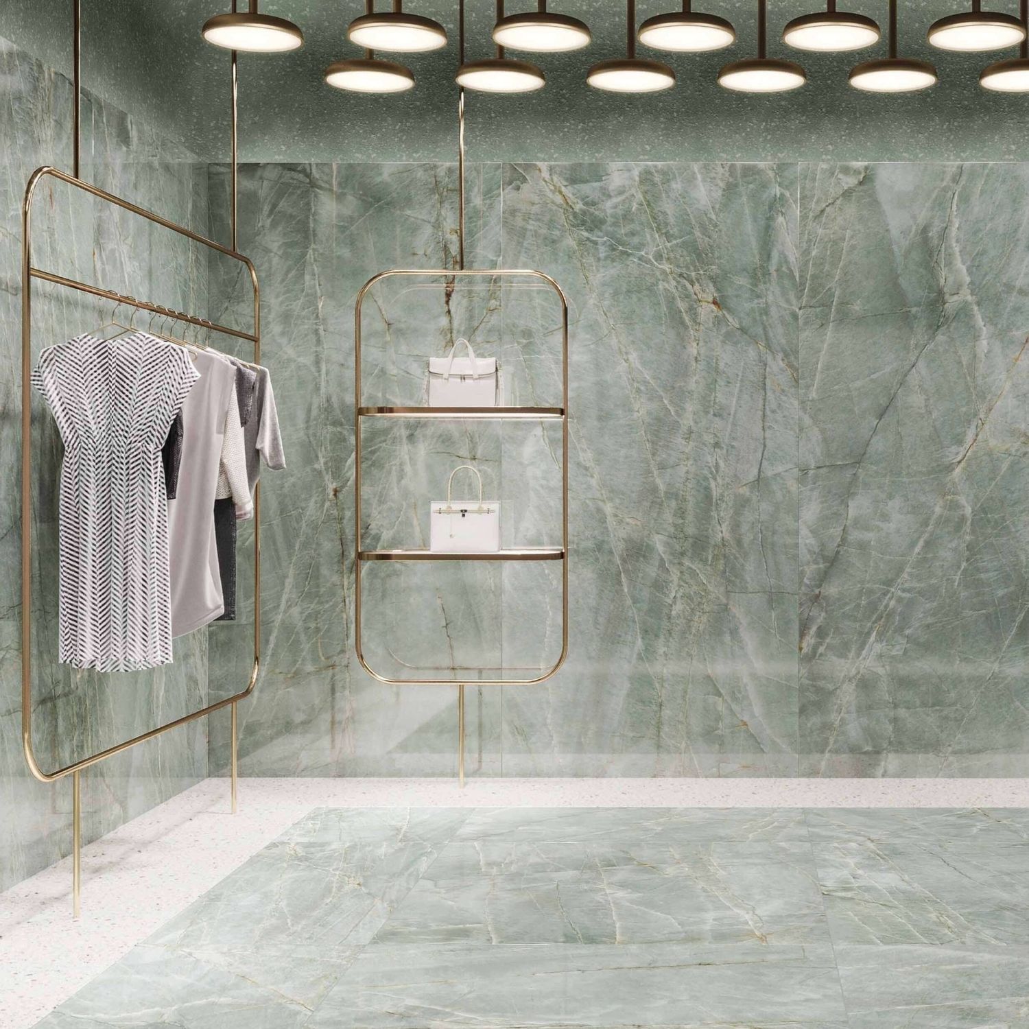 Indoor tile TOPAZIO Roca Tile living room / poolside / wall