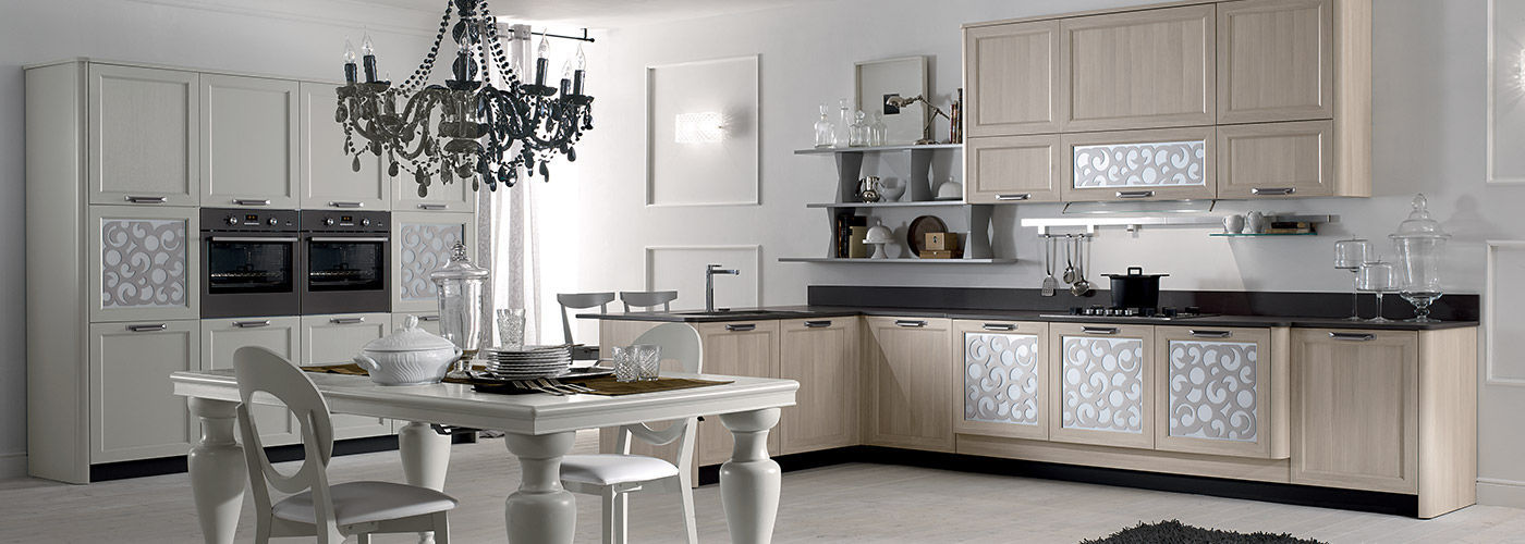 Contemporary kitchen - FLY - NEW - Torchetti Cucine - wooden / L-shaped ...