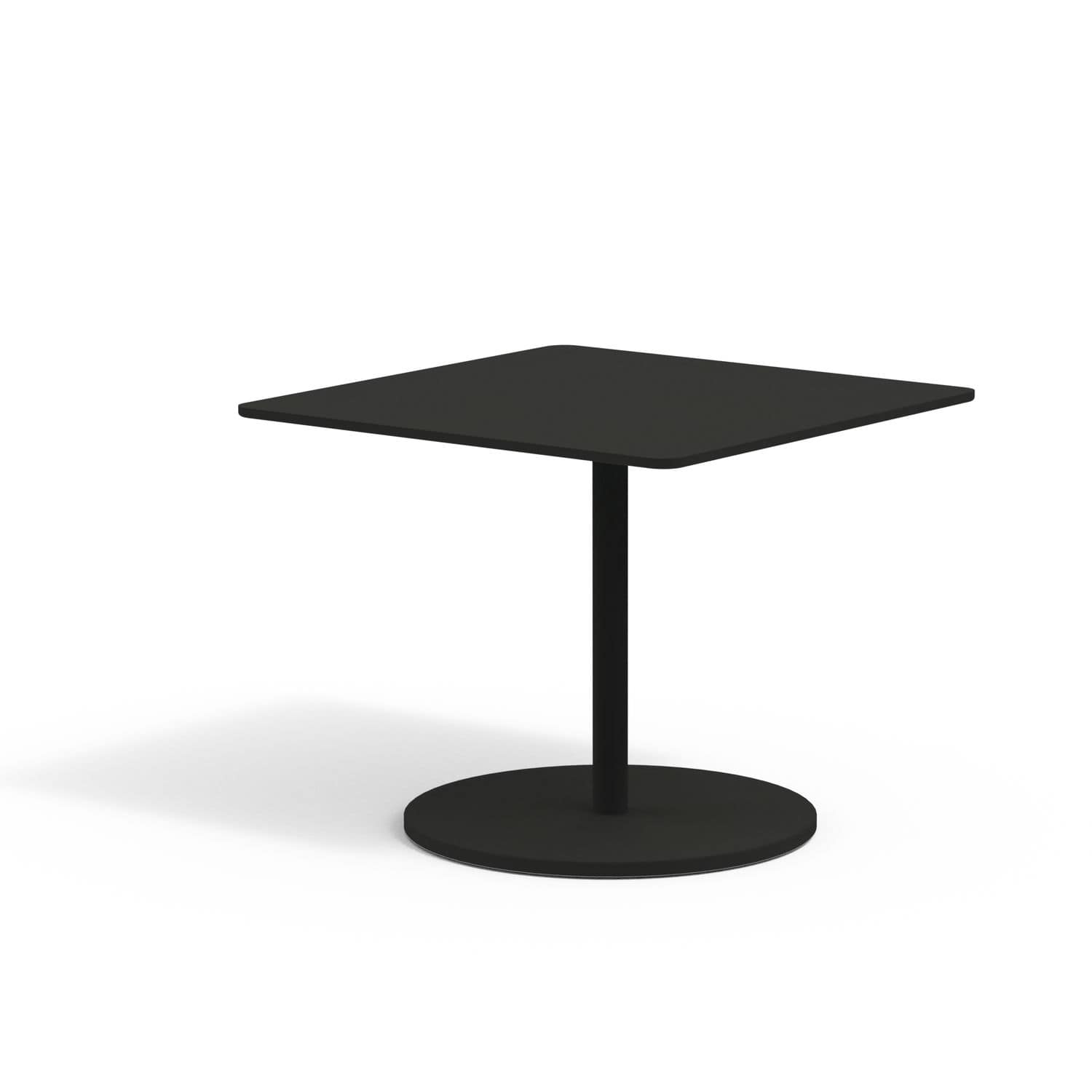 Contemporary bistro table - BUTTON 003 - RODA - aluminum / aluminum ...