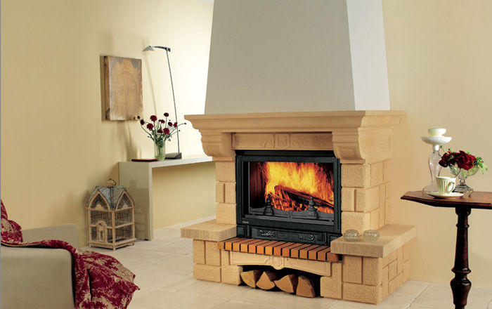 Wood Burning Fireplace Insert 148 C Supra
