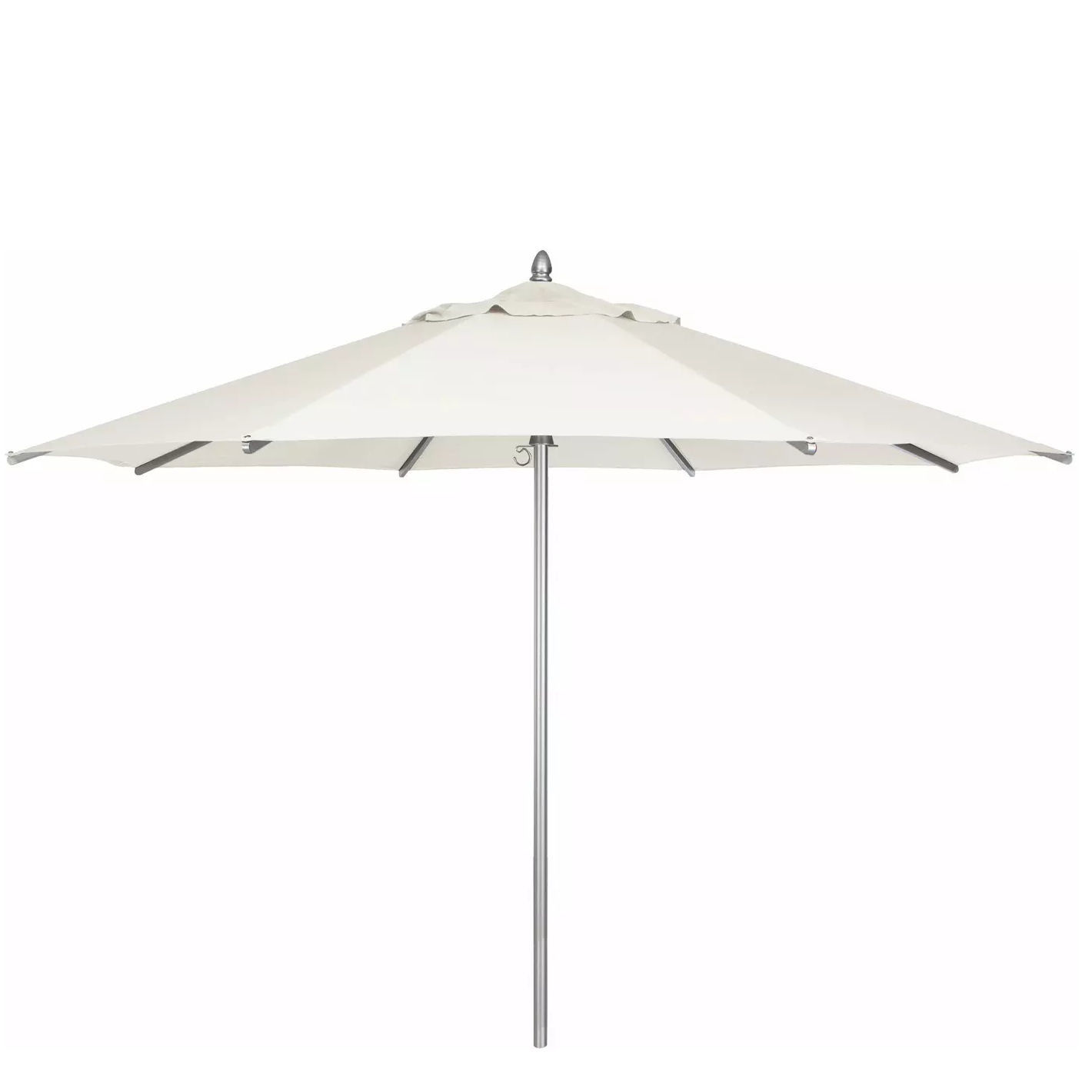 Round parasol - Centra Max - MANUTTI - mast-centered / fabric / aluminum