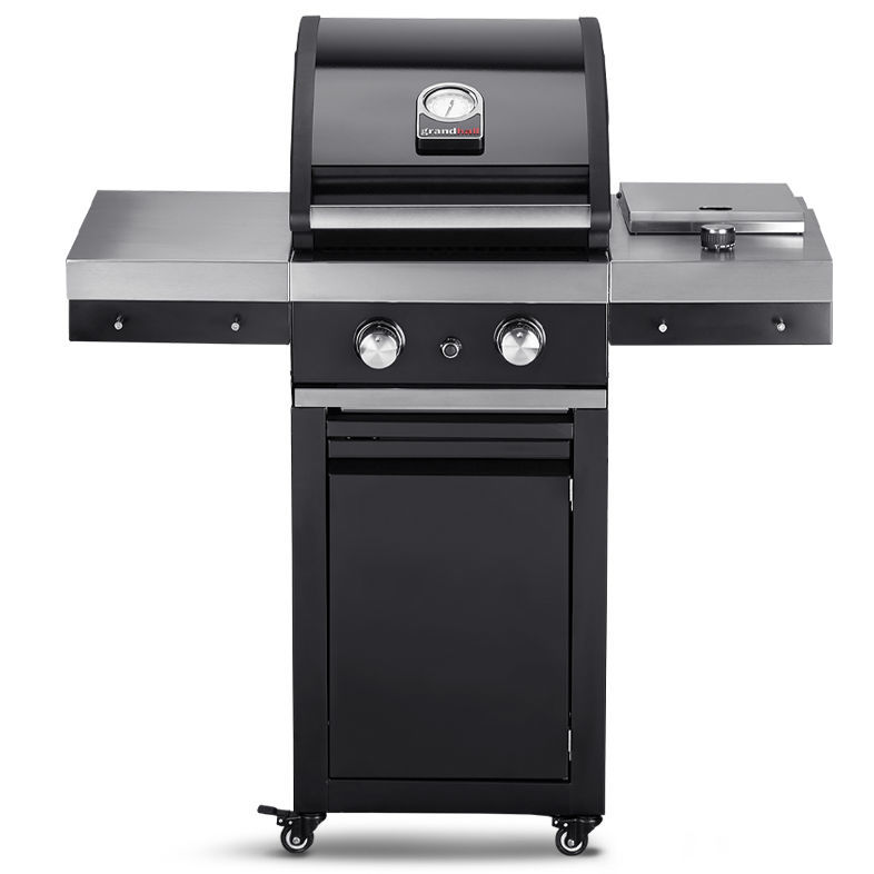 Gas barbecue Classic G2 GRAND HALL on casters / cast iron