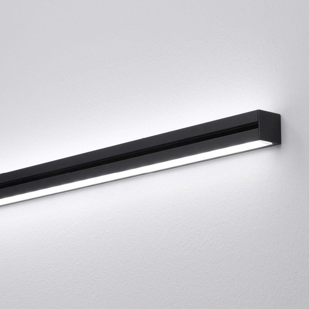 Surface mounted lighting profile LATY Aqlus wallmounted