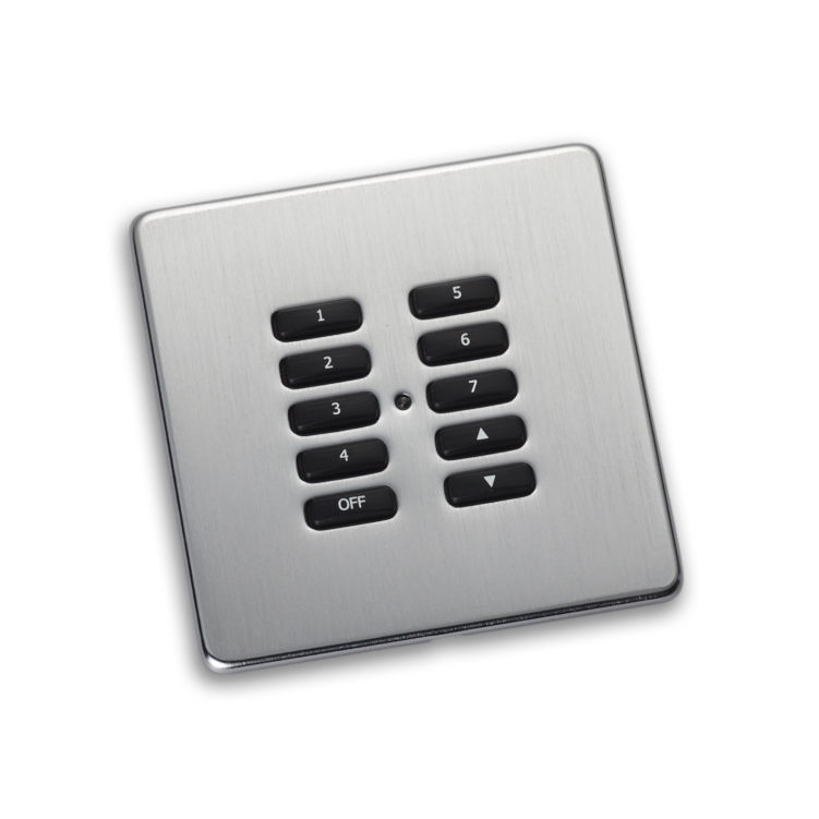 Home automation system control keypad RCM100 Rako Controls for lighting / wallmounted