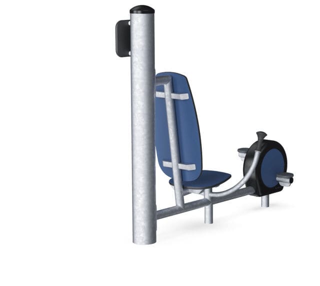 Semirecumbent excercise bike KPX129 KOMPAN for public space