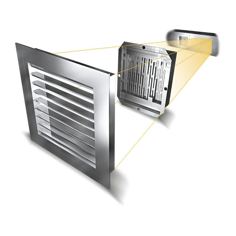 Electrostatic air purifier CRYSTALL Sabiana builtin / indoor